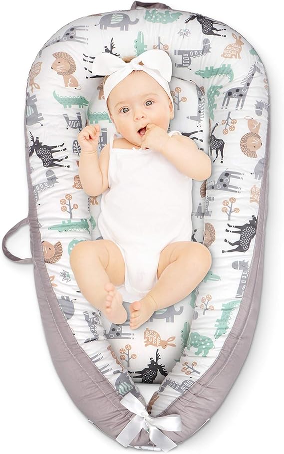 Cosy Nation Baby Lounger, Baby Nest for Co Sleeping, Ultra Soft