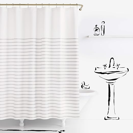 Amazon Com Kate Spade New York Harbour Stripe Shower Curtain 72
