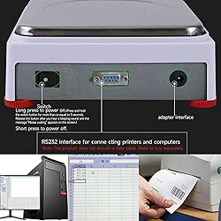 RUISHAN 3kg x 0.01g Smart Laboratory Analytical