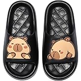 XIXITIAO Men's and Women's Capybara Slides,Cute Animal Capybara Slippers,Non Slip Quick Drying Shower Shoes,Summer Novelty Open Toe Slide