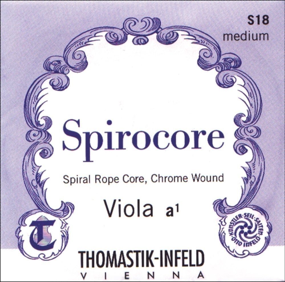 Thomastik single string for viola 4/4 Spirocore - C string spiral core silver wound, soft