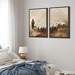 MUDECOR Framed Canvas Print Wall Art Set The