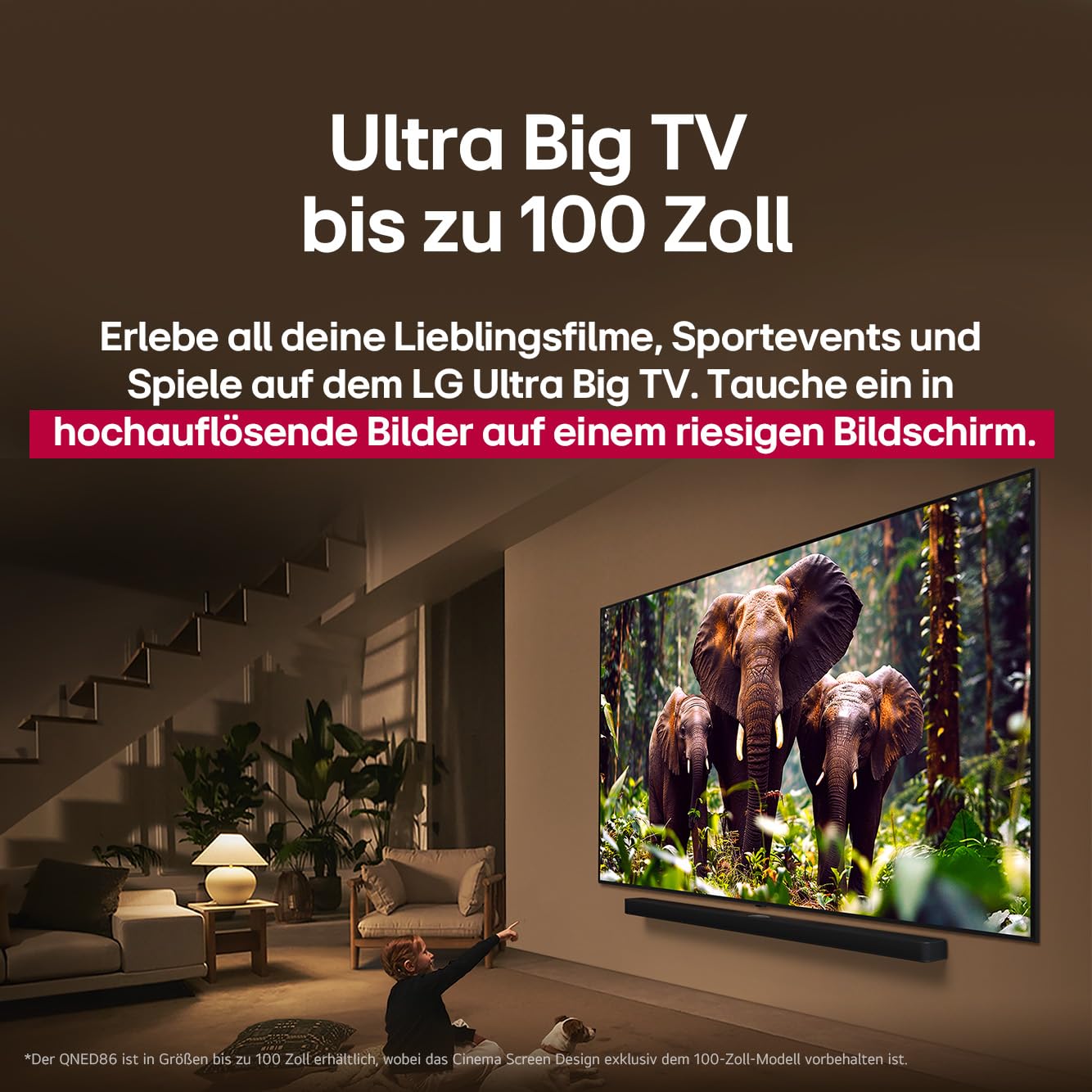 LG 50QNED86A6C TV 50 Zoll (127 cm) 4K QNED evo AI TV (α7 Gen8 4K AI Prozessor, webOS 25, 60Hz) [Modelljahr 2025] 9