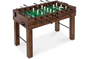 Best Choice Products Full Size 54 Inch Regulation Foosball Table for Home, Game Room - Includes 2 Balls, 2 Cup Holders