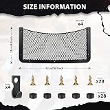 EINESIN Storage Nets for Campervan Car Truck with Plastic Frame 4 pieces view 3