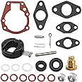JLM MARINE 439071 Carburetor Rebuild Kit for Johnson Evinrude OMC 1.5-20 HP Outboard Motors 18-7043 382045 382046 382047