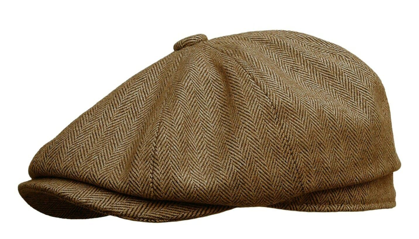 tweed driving hat
