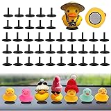 YIBEICO 40pcs Duck Plug, Flock Locker Rubber Duck