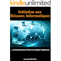 Initiation aux réseaux informatiques: Le fonctionnement d'Internet expliqué simplement (French Edition) book cover