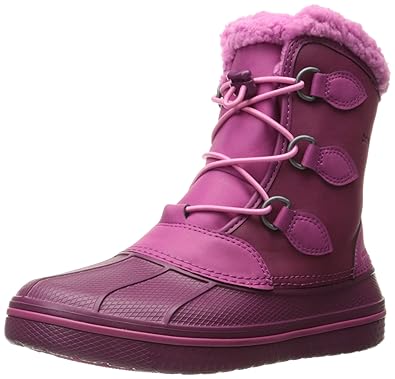 crocs Unisex-Kinder Allcast2bootk Schneestiefel