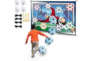 Enjoyfly Soccer Ball Game Set for Kids and Adults, Indoor Outdoor Family Fun, Backyard Games, Toys for Kids, Birthday