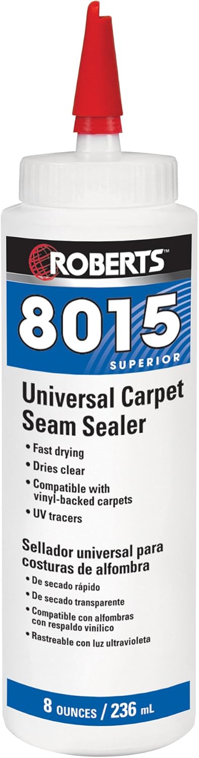 Roberts 8015-A Solvent Free Universal Carpet Seam Sealer - Wallpaper Seam Rollers - 