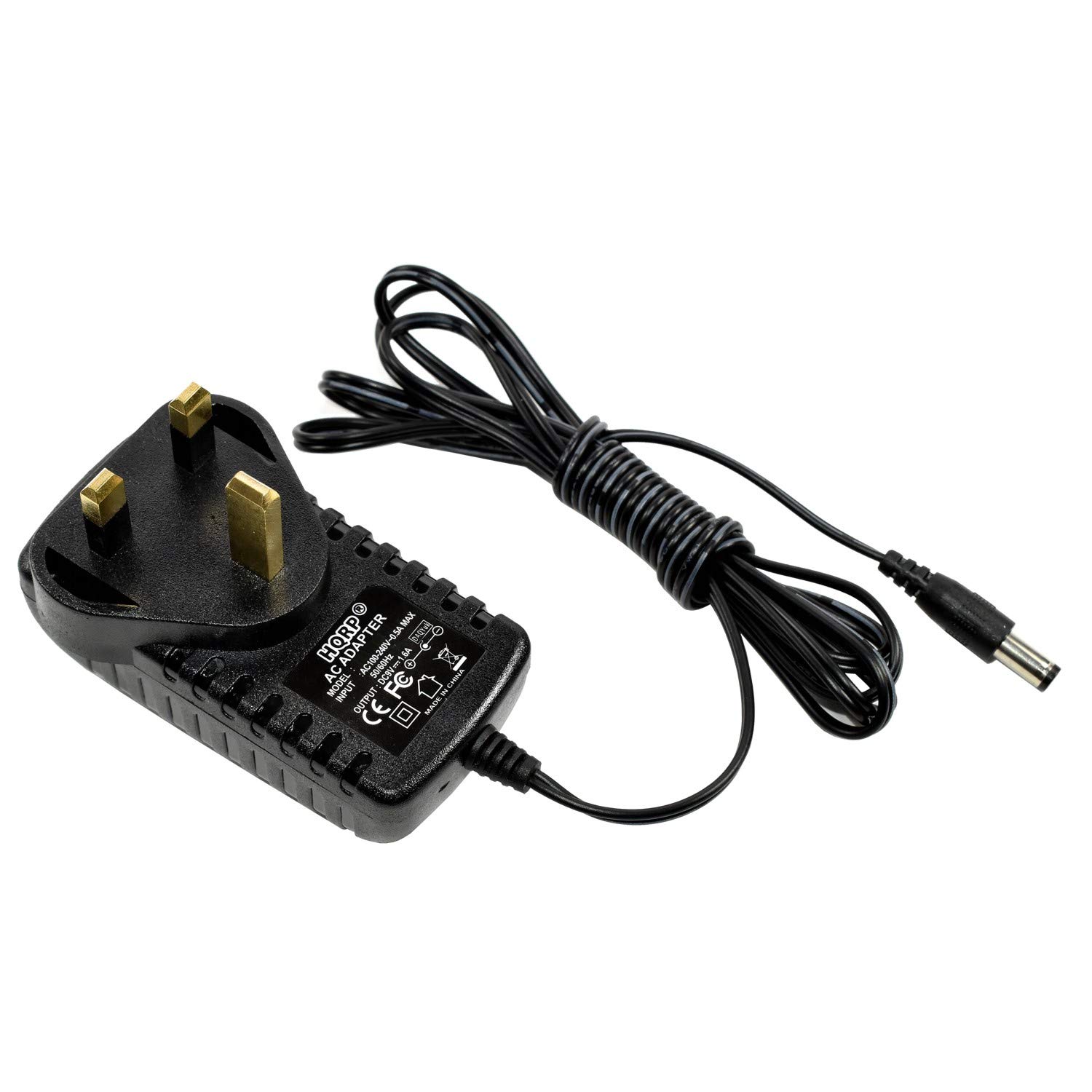 HQRP9V AC Power Adapter for Brother AD-24 / AD-24ES / AD-20 / AD-60 / AD24 / AD24ES / AD20 / AD30 / AD60 Replacement, Mains Adaptor Power Supply Cord