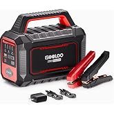 GOOLOO GT Truck PRO 10000A &amp; 64000mAh Jump Starter with 65W Fast Charge | Supersafe 12V Car Battery Jumper Starter Portable - LiFePO4 Power Pack - 36 mo. Standby - LED Light - For All Gas 12L Diesel