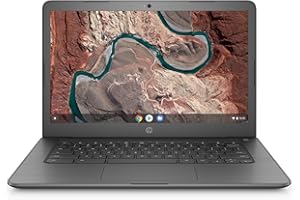 HP Chromebook 14-inch Laptop with 180-Degree Swivel, AMD Dual-Core A4-9120 Processor, 4 GB SDRAM, 32 GB eMMC Storage, Chrome 