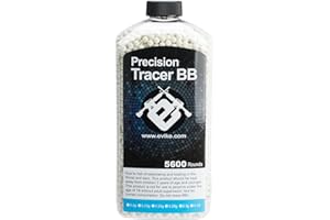 Evike Airsoft - Match Grade 6mm Airsoft Glow in The Dark BBS (Weight: Green Glow in The Dark / .20g / 5600 Rounds) (PID: 68277)…, 68277-MFG