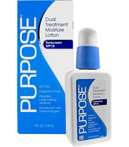 Amazon.com: Purpose Dual Treatment Moisture Lotion with SPF 10