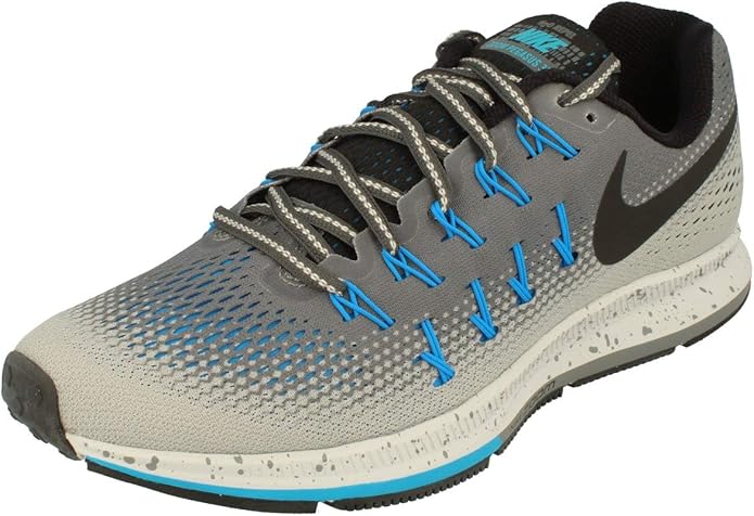 nike running air zoom pegasus trainers in grey