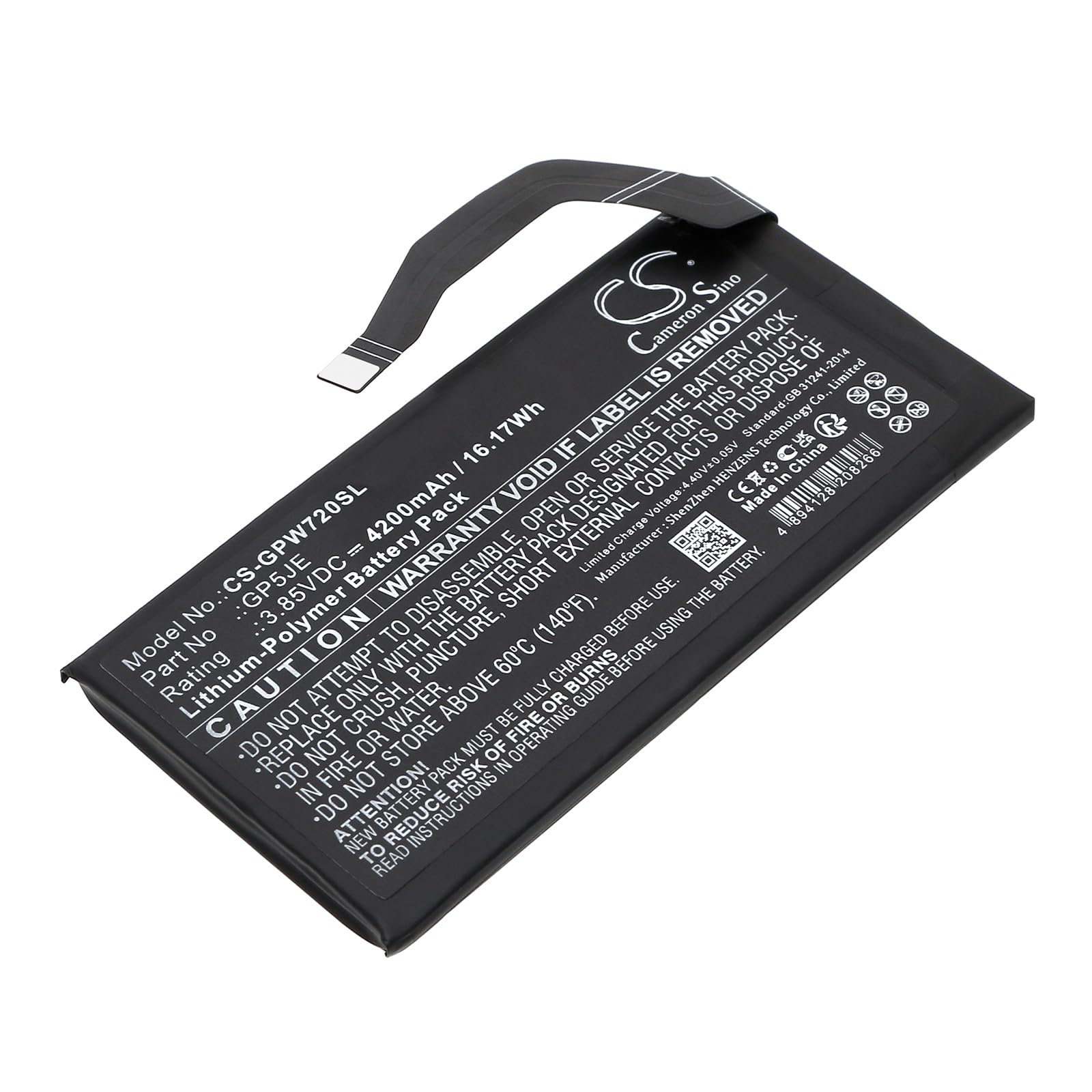 Cameron Sino ACCCHEN Rechargeable Battery for Pixel