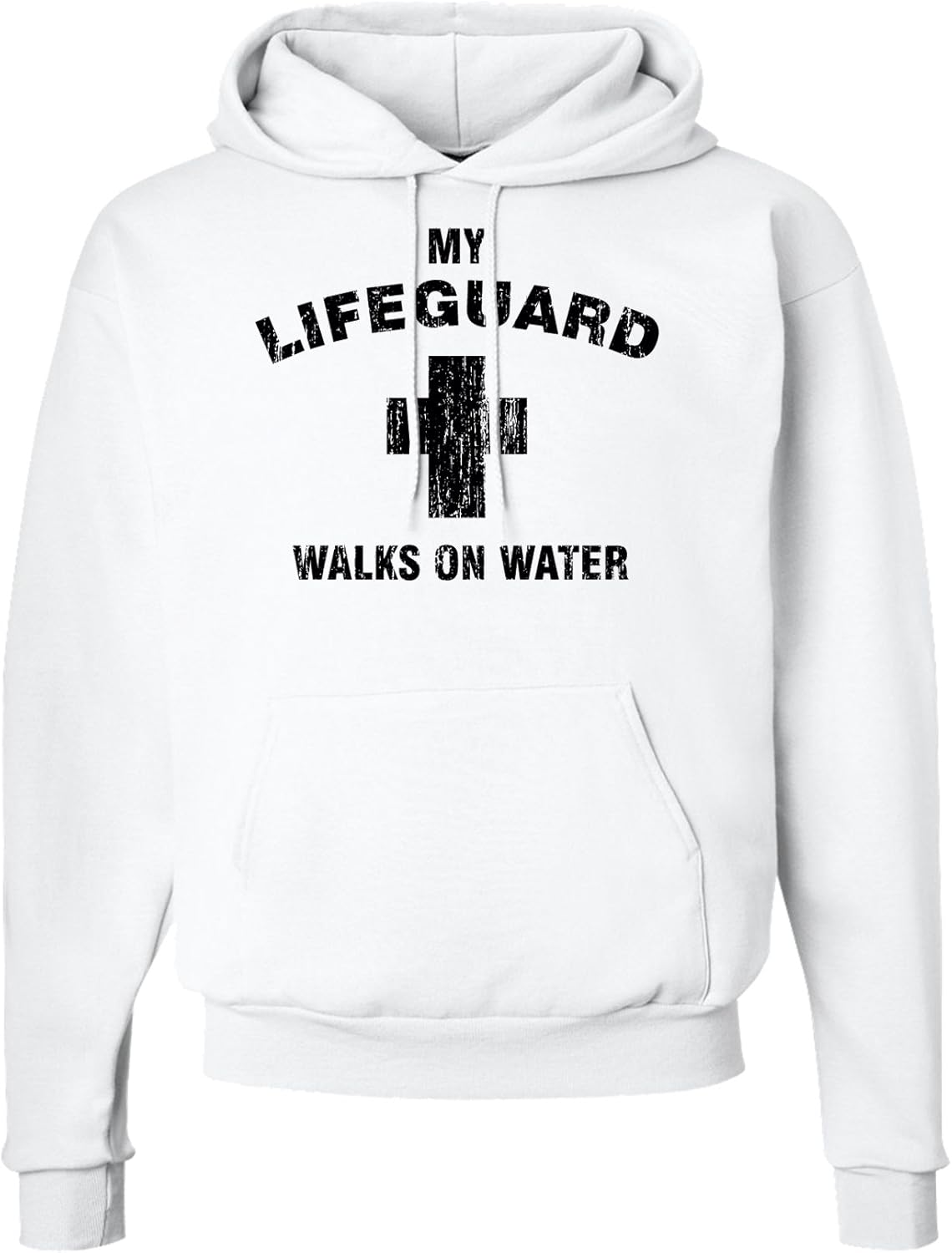 white lifeguard hoodie