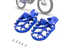 IUVWISN Electric Dirt Bike Wider Foot Pegs Footpegs CNC for Surron Sur Ron LBX ERide Pro SS 2.0 3.0 E-Ride Pro SR/S 79Bike Fa