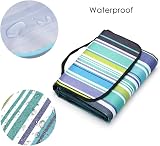 LIVEHITOP 200x200cm Waterproof Picnic Blanket | Extra Large Foldable Mat view 3