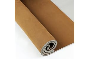 TuhooMall Suede Headliner Fabric with Foam Backing - Black Suede Headliner Material for Car/Truck/SUV/RV Roof, Home Repair/DI