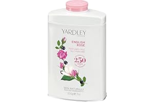 Yardley of London English Rose 7.0 oz Perfumed Talc, clean (Y6320018-6)