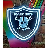 Queen Sense 14" For Las Vegas Sports Raider 3D Carved Neon Sign Acrylic Beer Pub Bar Handmade Wall Decor Neon Light A114LVRL3D
