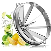 WICHEMI 8 Section Blade for Commercial Lemon Slicer 8-Wedges Cutter Blade | Commercial Lemon Cutter Blade, Lime Slicer Blade, V-Shaped 420 Stainless Steel 8 Wedger Blades For Apples, Citrus, Orange
