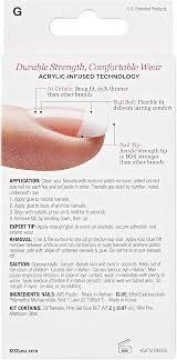 KISS Salon Acrylic FN Toenail Walk Away 24 Count Brand Kiss New York view 8