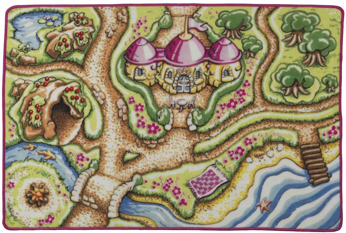 Theo Klein 5106 80 x 120 cm "Princess Coralie" Play Carpet