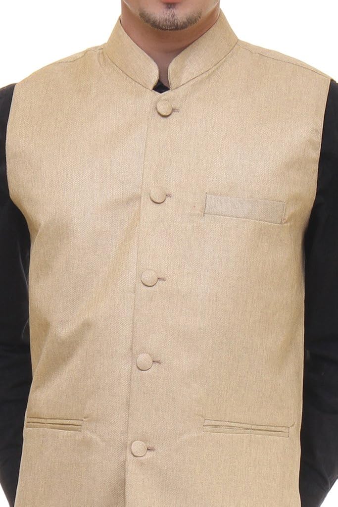 routeen beige casual formal modi waistcoat jackets for men