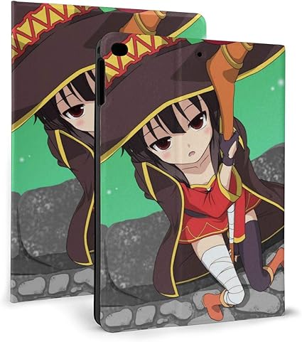 Amazon この素晴らしい世界に祝福を めぐみん Ipad Mini 5 ケース 19モデル Ipad Mini 4 Ipad 17 18 Ipad Air 1 2 専用カバー タブレットケース スタンド機能 軽量 薄型 高級puレザー製 耐衝撃 レザースマートカバー オートスリープ スリープ解除機能 傷つけ