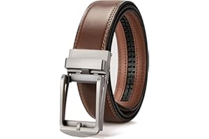 BOSTANTEN Belt Men Leather Reversible Belts for Men 1 3/8" for Casual Golf Dress Pants, Two-in-One Belt Gift