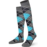 Mysocks Unisex Knee High Long Socks Argyle