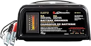 Schumacher SF-82-6 6/2 Amp Dual Rate Manual Battery Charger, Battery