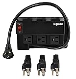 Legrand - OnQ Media Enclosure Power Strip, Half