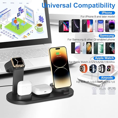 Apple Watch El Iphone Se Puede Cargar Inalambricamente Cargador