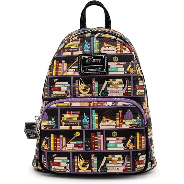 Amazon.com: Loungefly Disney Princess Books All Over Print  display picture 1