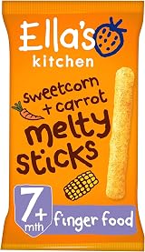 Ella's Kitchen Sweetcorn & Carrot Melty Sticks 16g 7 Months+ view 1