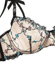 Lilosy Sexy Cute Underwire Push Up Strappy Heart