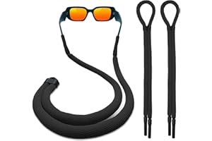Favanty Floating Glasses Strap for Sport Adjustable Sunglasses Strap for Men Women Kids,Surf Eye Glasses Holders Around Neck