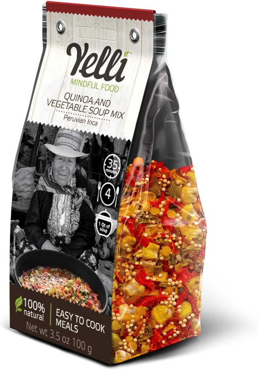 Quinoa and Vegetable Peruvian Soup Mix (Pack of 3)