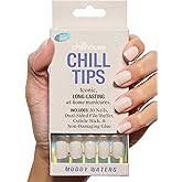 Chillhouse - Chill Tips, Press on Nails Kit - Muddy Waters (Square - Short) - 30 Nail Shapes & Sizes - Up to 2 Weeks of Wear - Customizable - Reusable - Latina Founded, Women Owned - Beauty, Self Care
