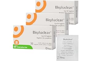 BlephaClean Lid Wipes - Gentle, Ready-to-Use for Daily Lid Care, Ideal for those diagnosed with Dry Eye, including MGD & Blep