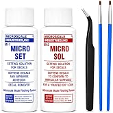 Decal Setting Solution-Micro Scale Micro Sol 102 + Micro Set 101 Package Decal