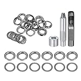HARFINGTON 20pcs Grommet Tool Kit 14mm Copper