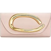 XquiziFit Evening Bag Formal Clutch Purses for Women Metal Handle Evening Clutch Women's Evening Handbags