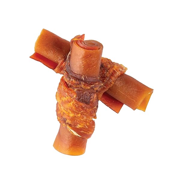 SMARTBONES MINI CHICKEN-WRAPPED STICKS FOR DOGS WITH REAL PEANUT BUTTER, RAWHIDE-FREE DOG CHEW, 15 COUNT